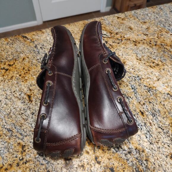 Sperry Authentic Original Slip On Dark Brown Boat Shoe Men's Size 11M - Picture 6 of 12